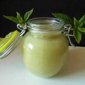 Velouté de petits pois à la menthe fraîche